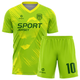 緑ユニフォーム サッカー